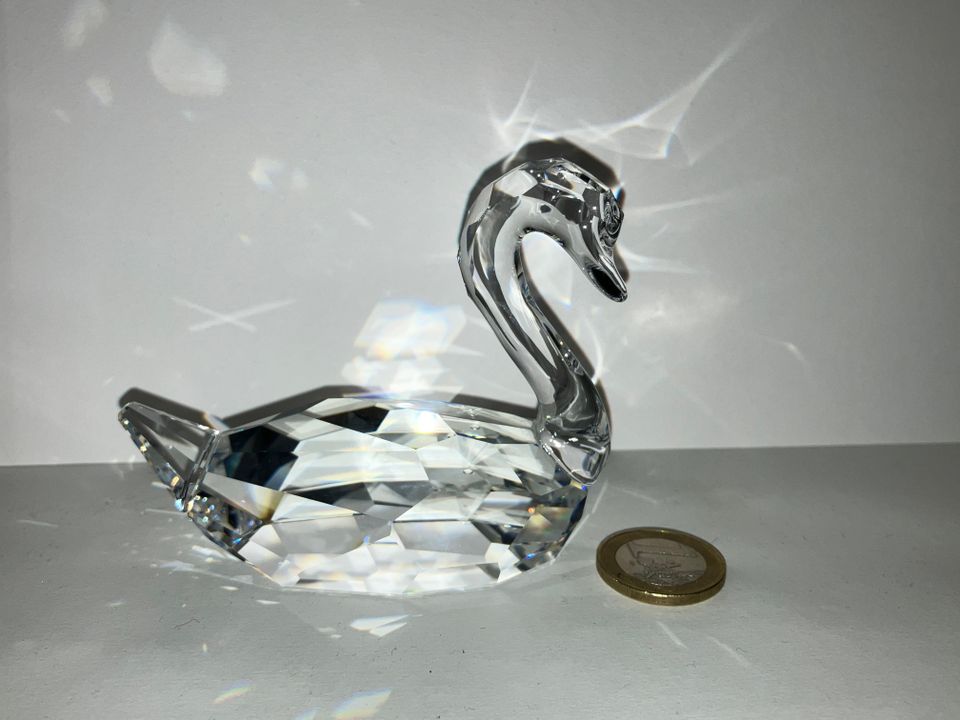 Swarovski 837154 Flirting Swans (2005-2013) vain toinen parin joutsenista