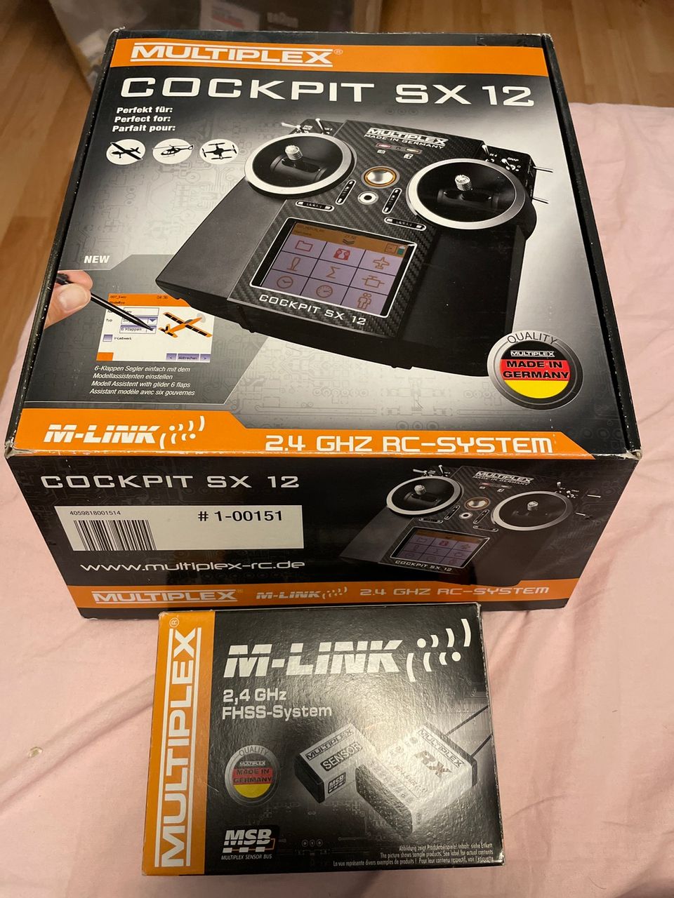 Rc Radio Multiplex Sx12 + Rc-6-DR