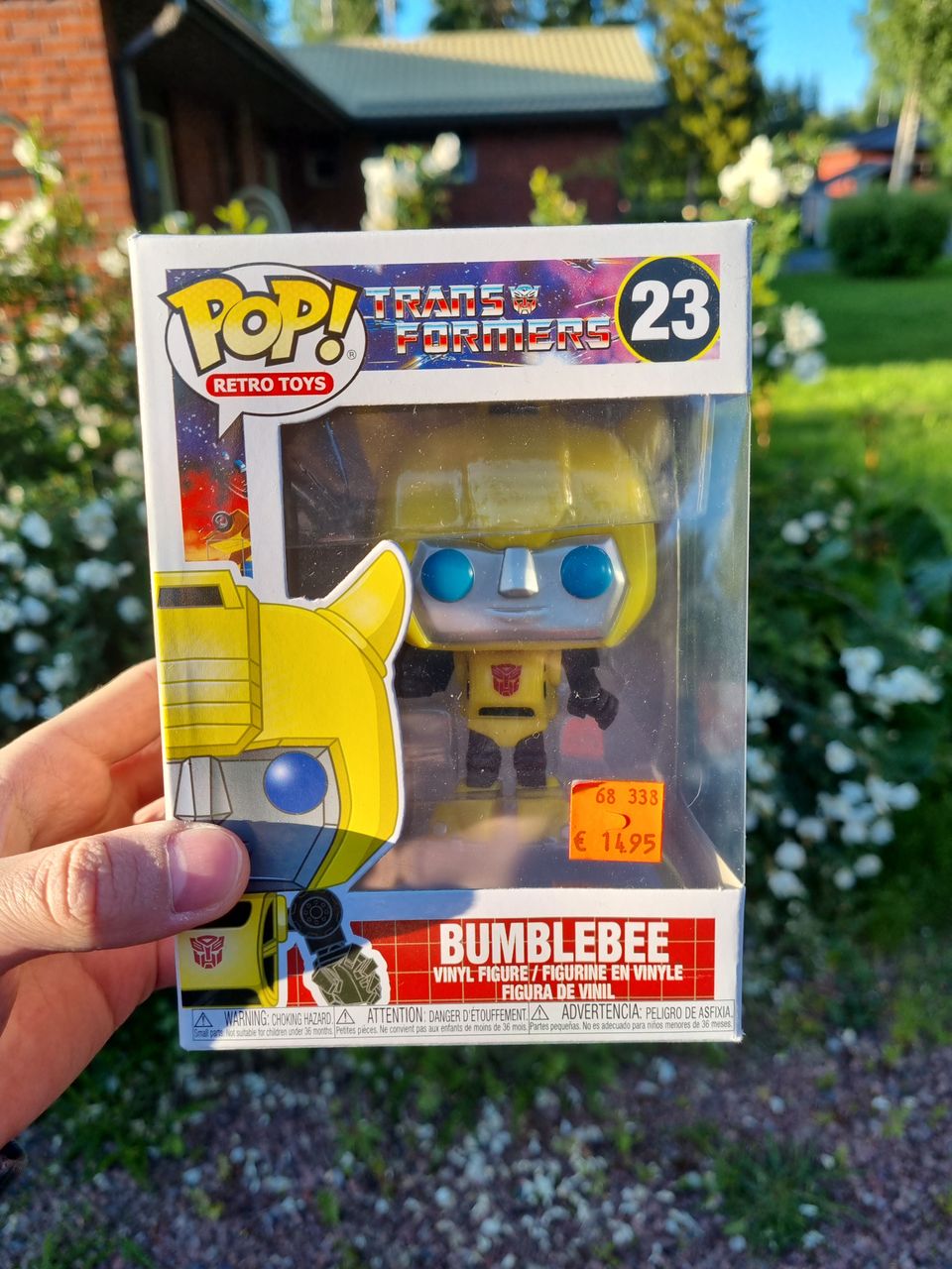 Transformers Bumblebee Funko Pop figuuri