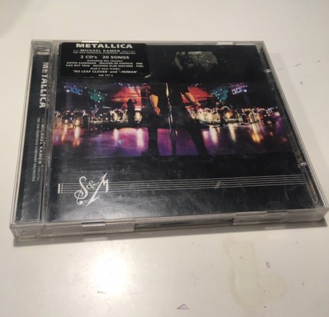 Metallica S&M cd levyt