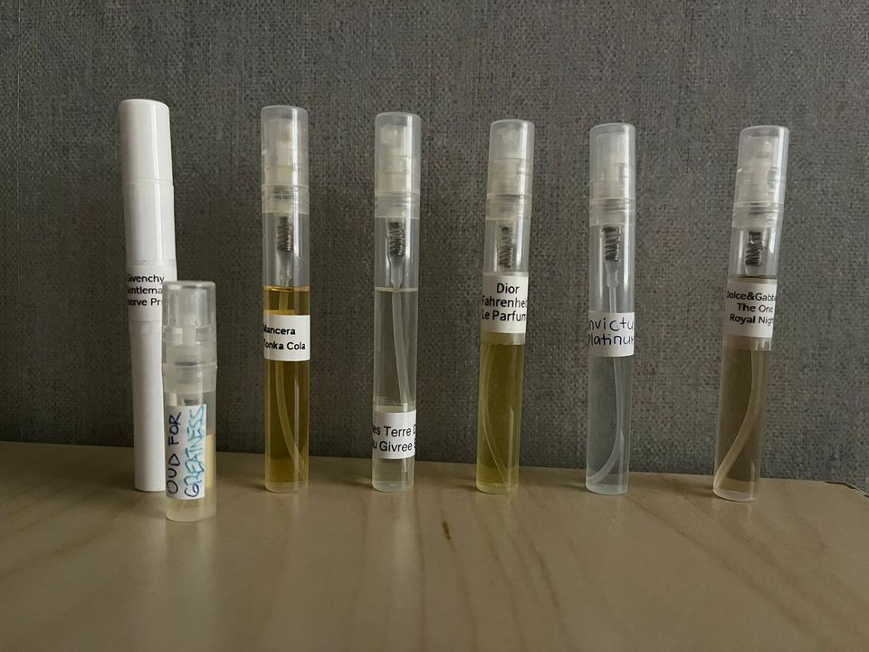 hajuvesi sampleja
