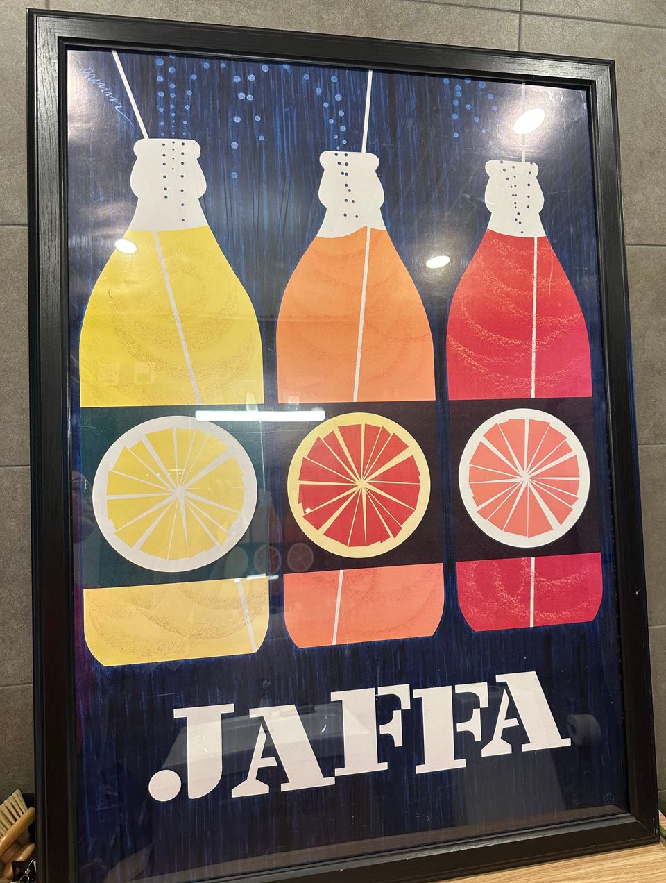 Retro Jaffa taulu