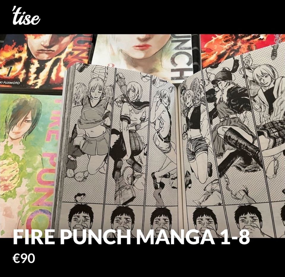 Fire punch manga 1-8