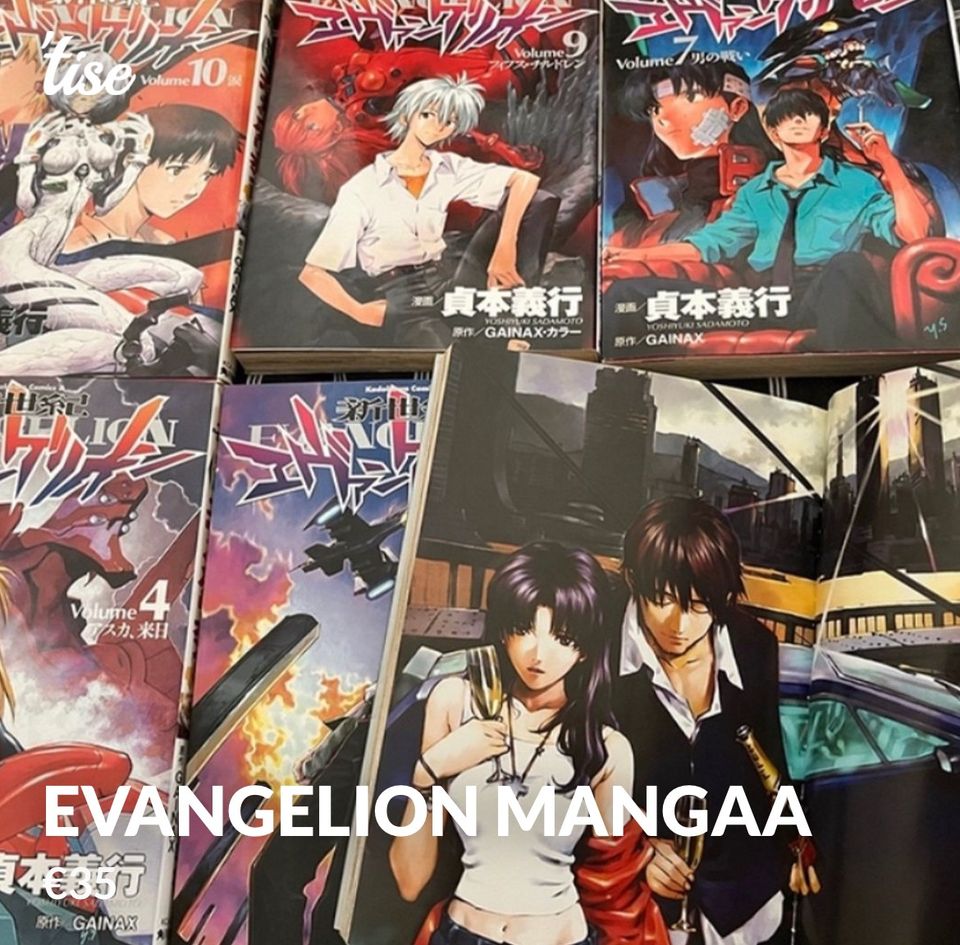 Evangelion mangaa