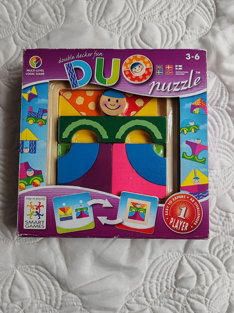 Duo Puzzle palapeli 3-6v