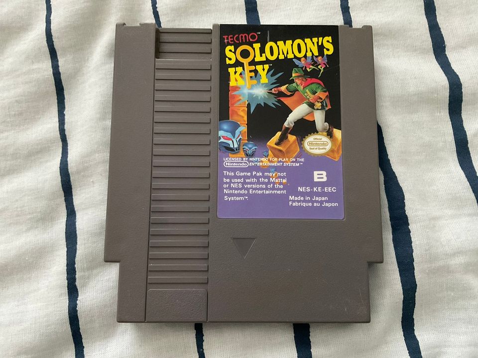 NES - solomon’s key