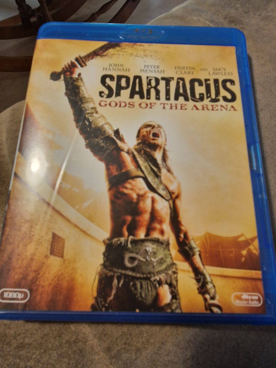 Spartacus gods of the arena bluray
