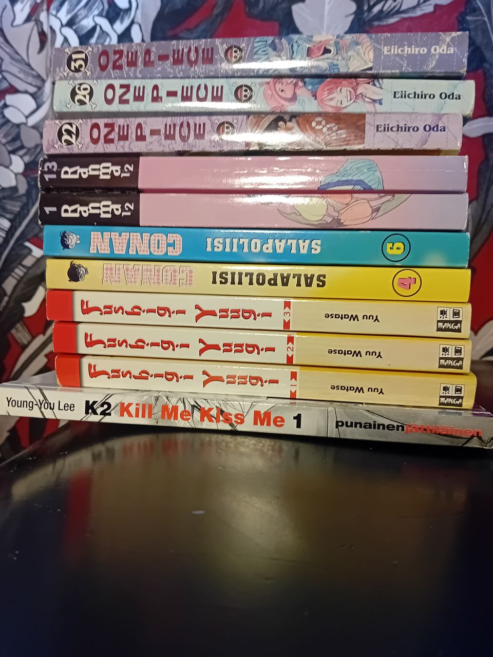 Manga kirjoja 33kpl