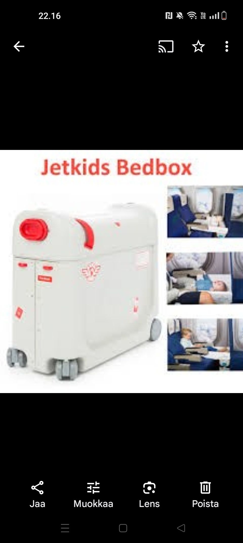 Vuokrataan Jetkids BedBox