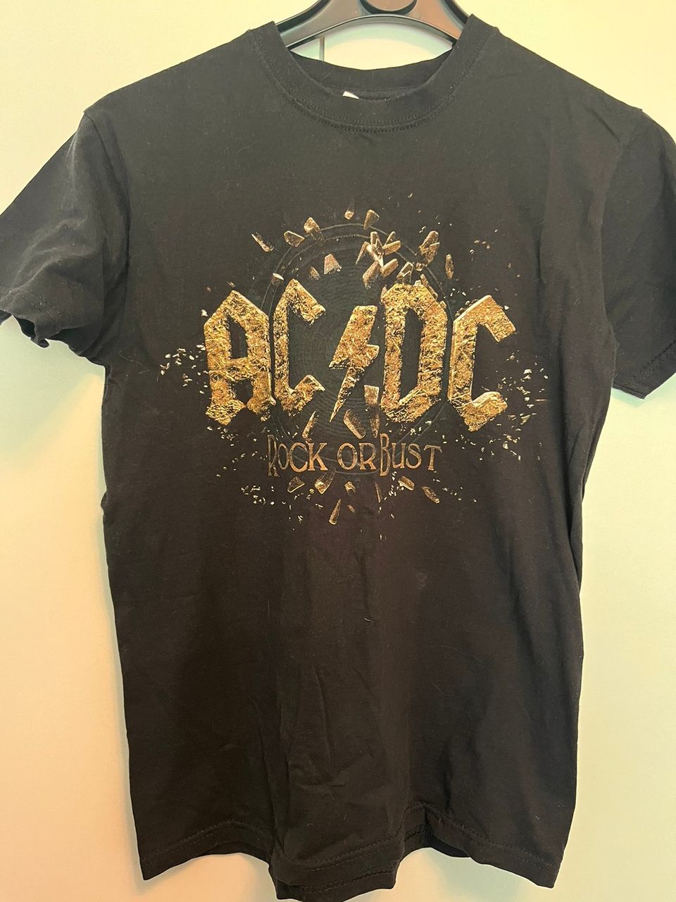 AC/DC kiertuepaita 2015 koko S