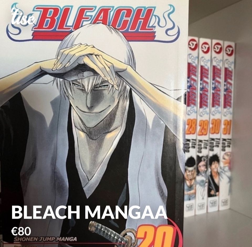 Bleach mangaa paljon