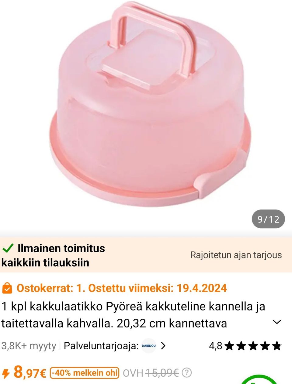 Kakkukupu. Kakkulapio. Sydän lautaset