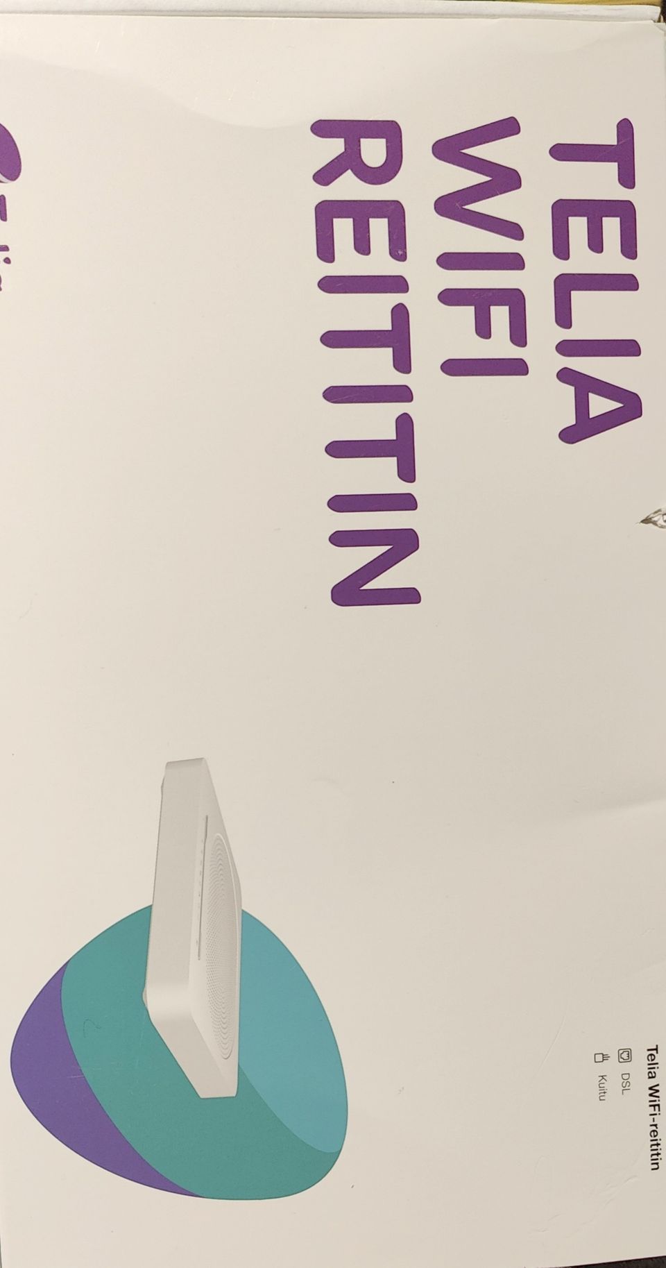 Telia wifi reititin DSL/Kuitu