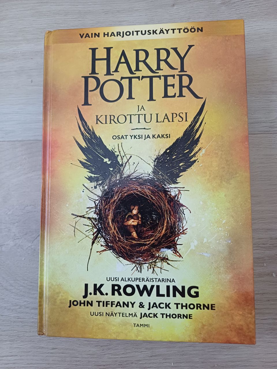 J.K. Rowling Harry Potter ja kirottu lapsi -kirja