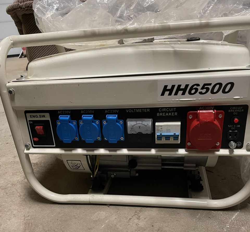 Aggregaatti HH6500 täysin uusi käyttämätön