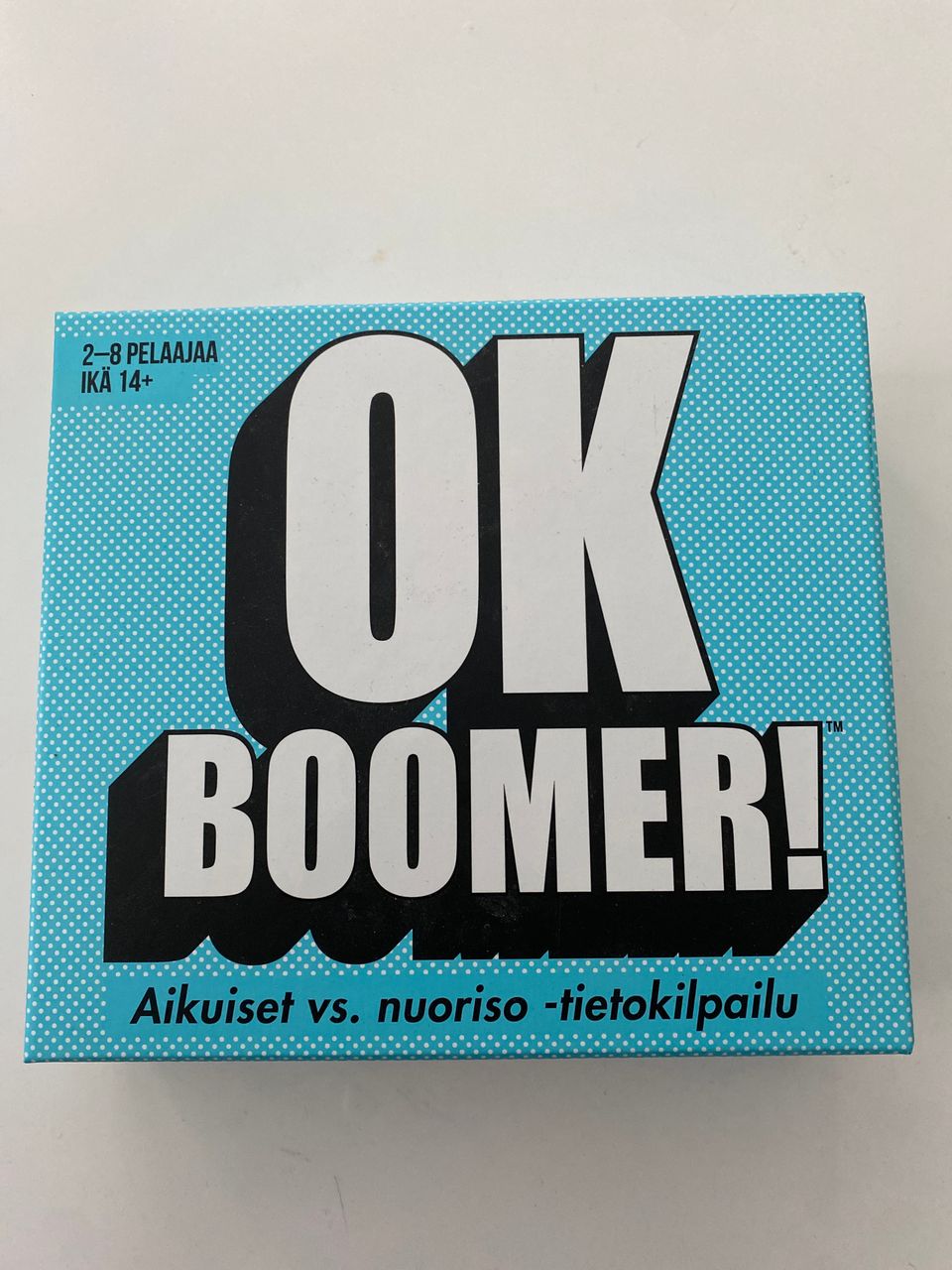 Ok boomer! -tietokilpailupeli