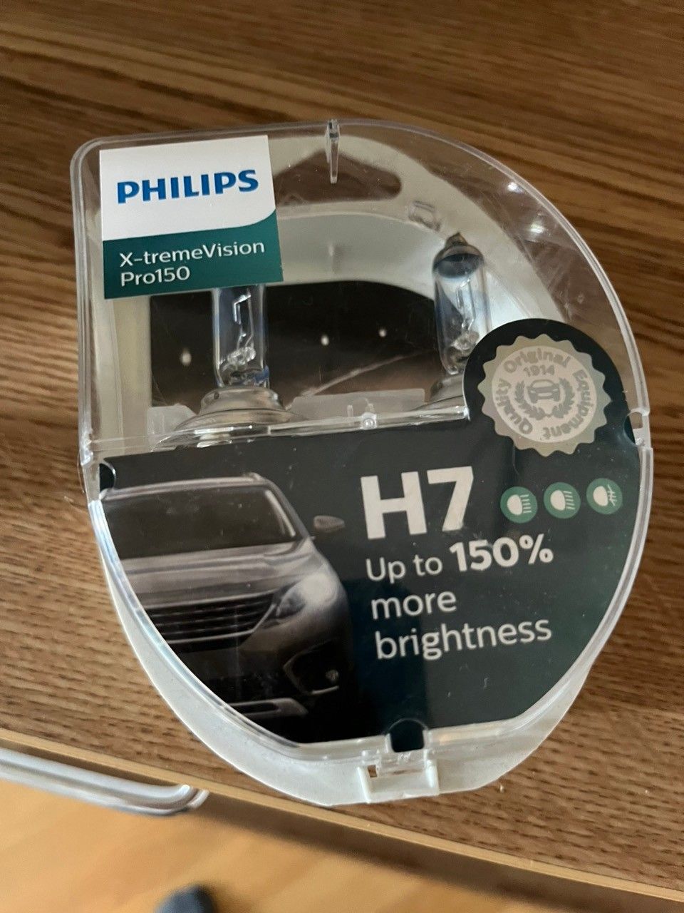 Philips XTremeVision H7-polttimopari