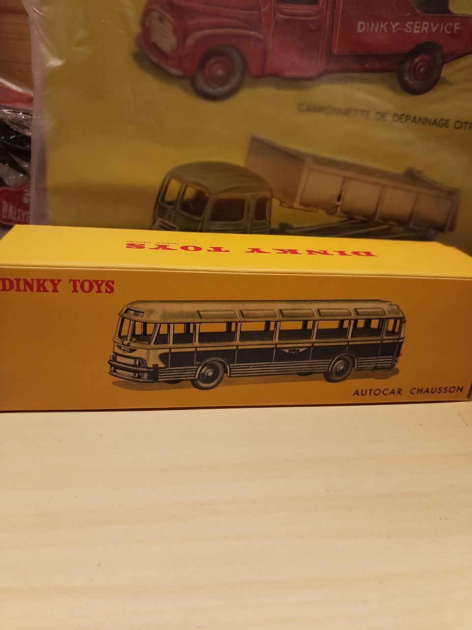 Dinky toys sininen bussi