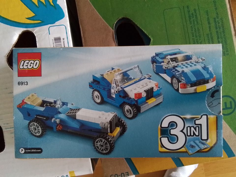 Lego 6913, Creator - Blue Roadster 3 in 1