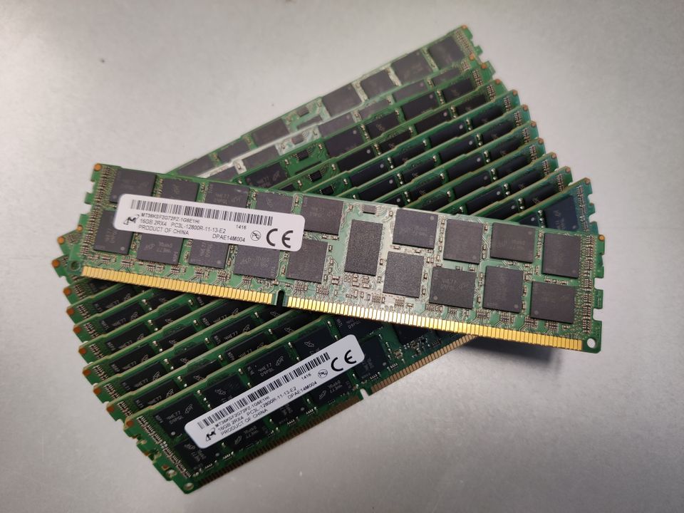 16GB 2Rx4 PC3L-12800R serverimuisteja