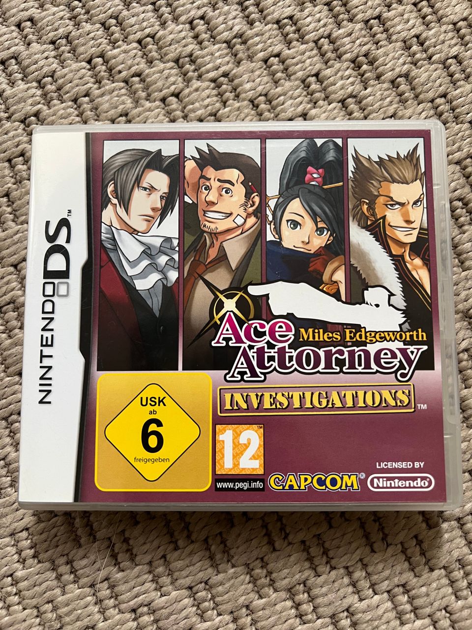 Ace Attorney Miles Edgeworth Investigations