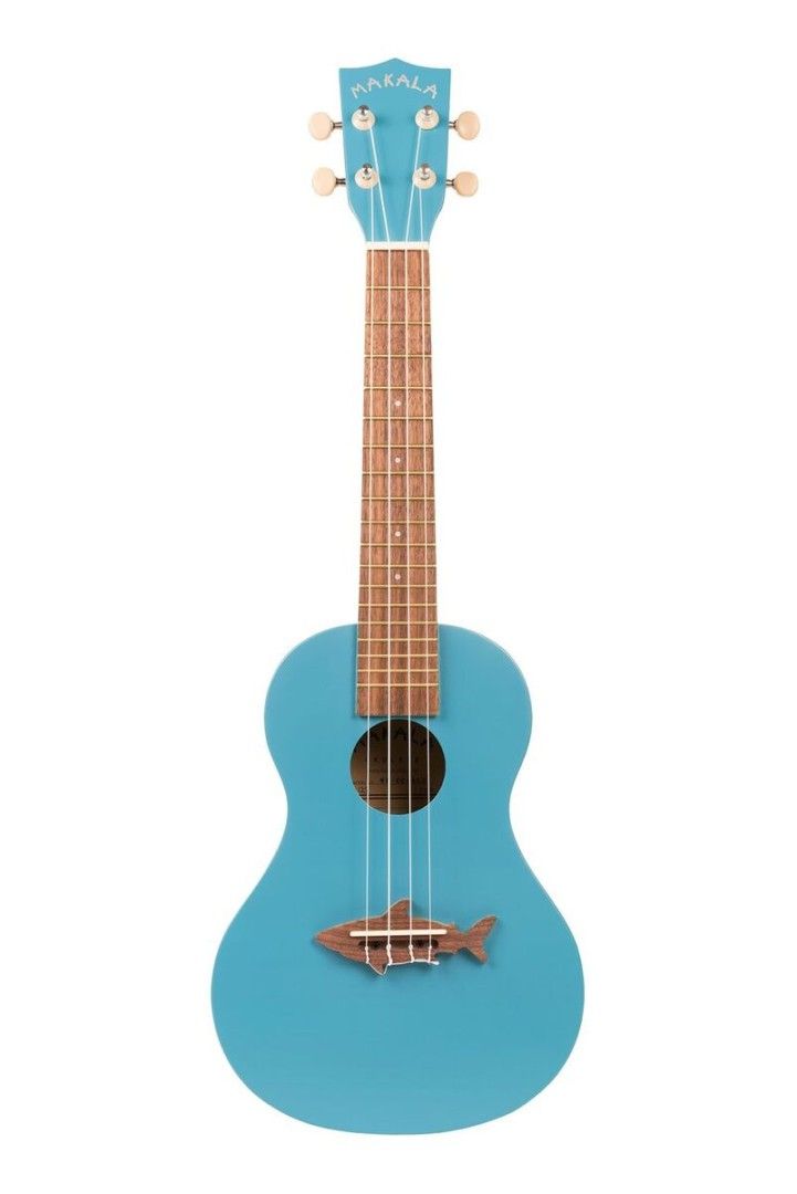 UUSI Kala Concert Shark - Mako Blue ukulele