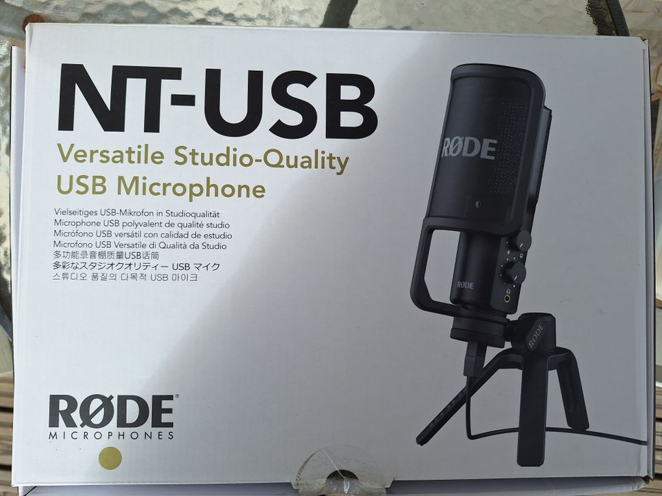 Studiotason mikrofoni Rode NT-USB