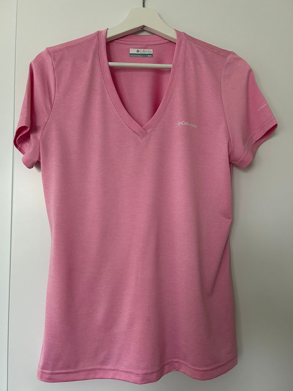 Columbia M koko t-paita vaaleanpunainen
