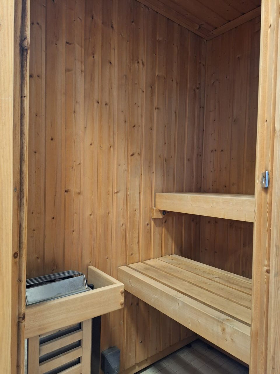 Mini sauna, Sauna Factory Finlandin valmistama elementtisauna Turussa