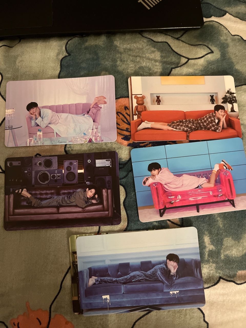 PHOTOCARDS FROM BE ALBUM