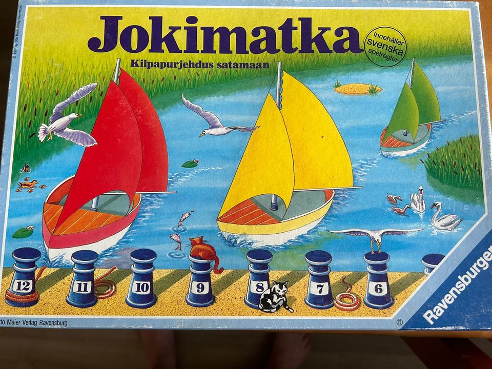 Jokimatka lautapeli