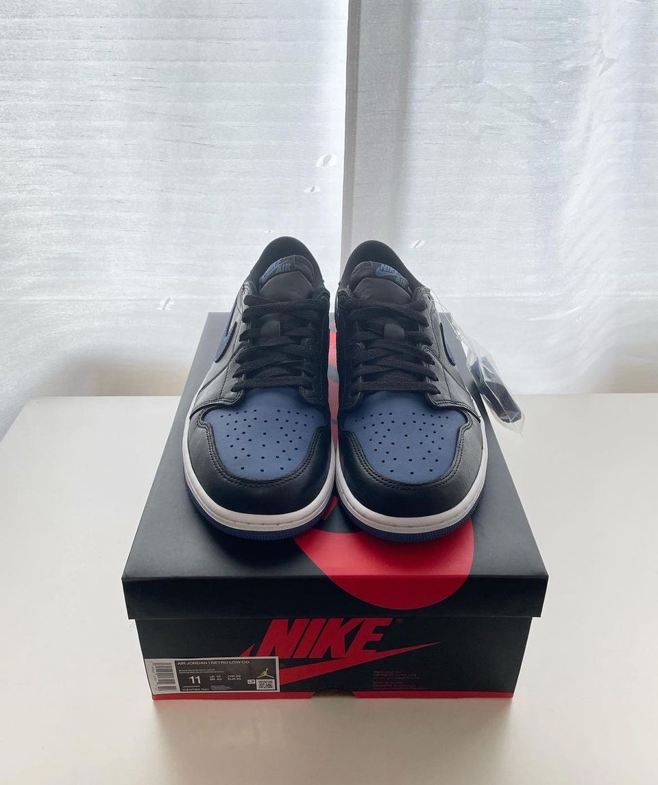 Air Jordan 1 Low Mystic Navy