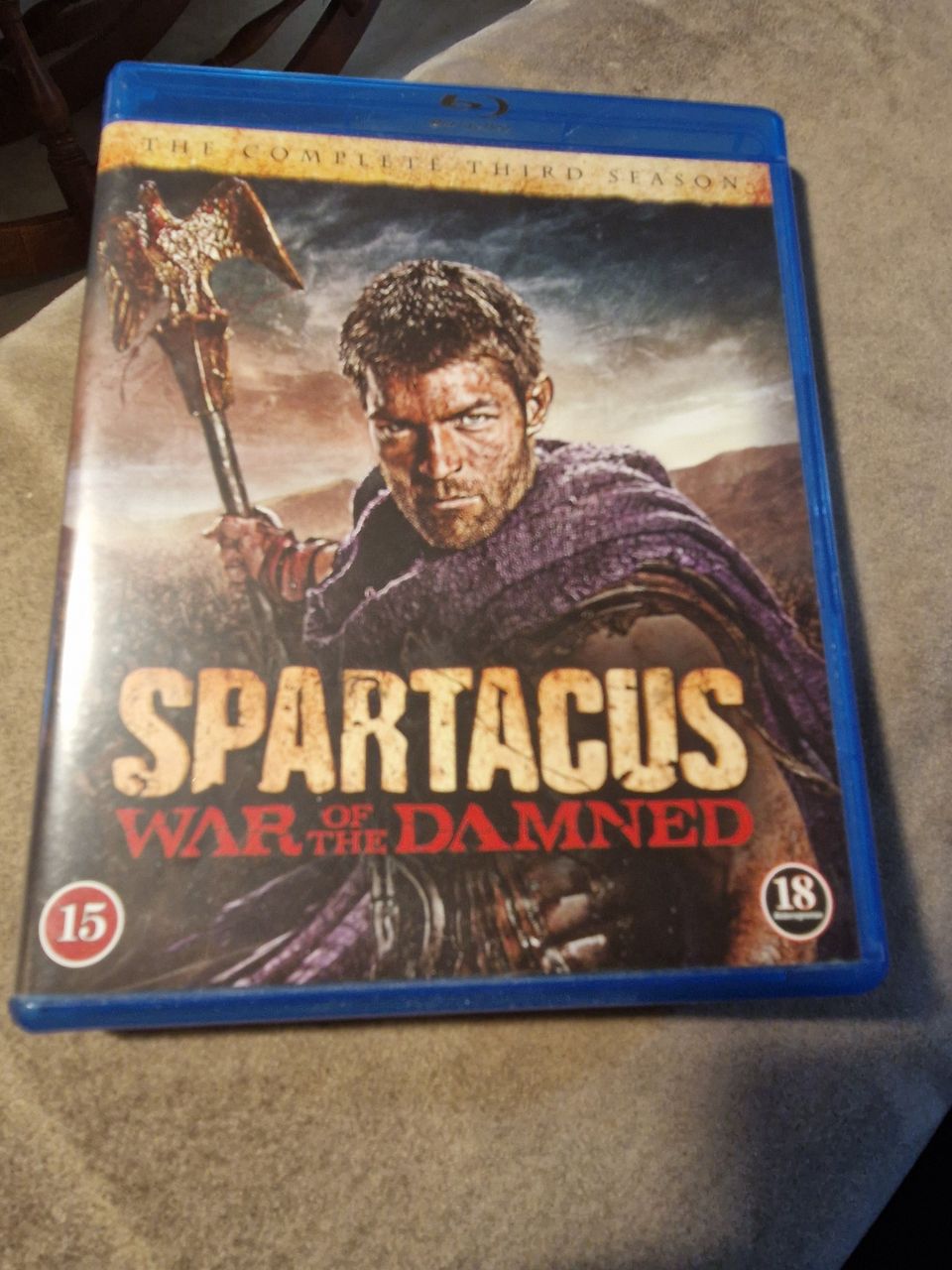 Spartacus war of the damned bluray