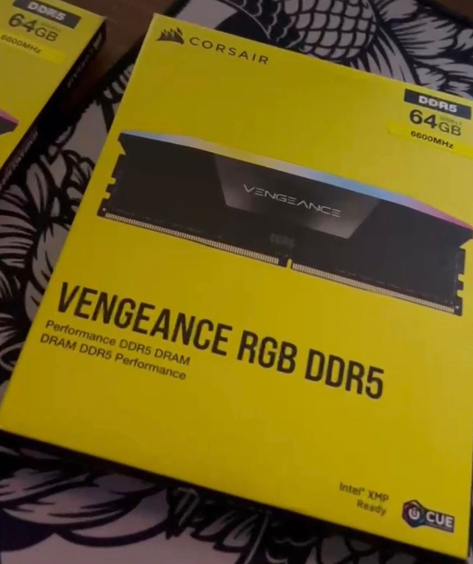 Corsair Vengeance DDR5 6600mhz 64gb 2x32gb kit