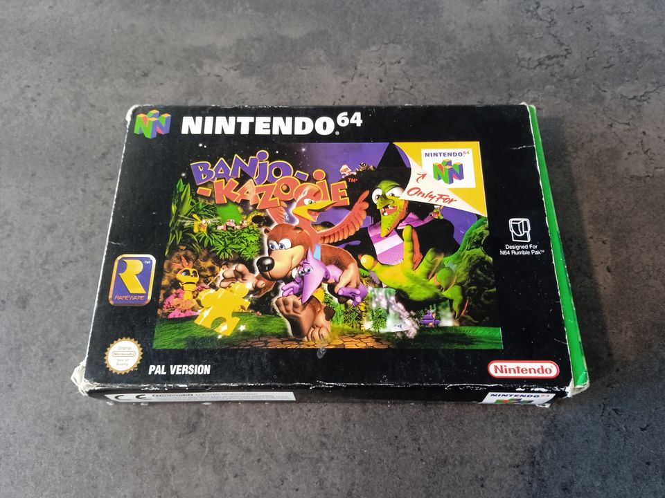 Banjo-Kazooie Nintendo 64 PAL N64