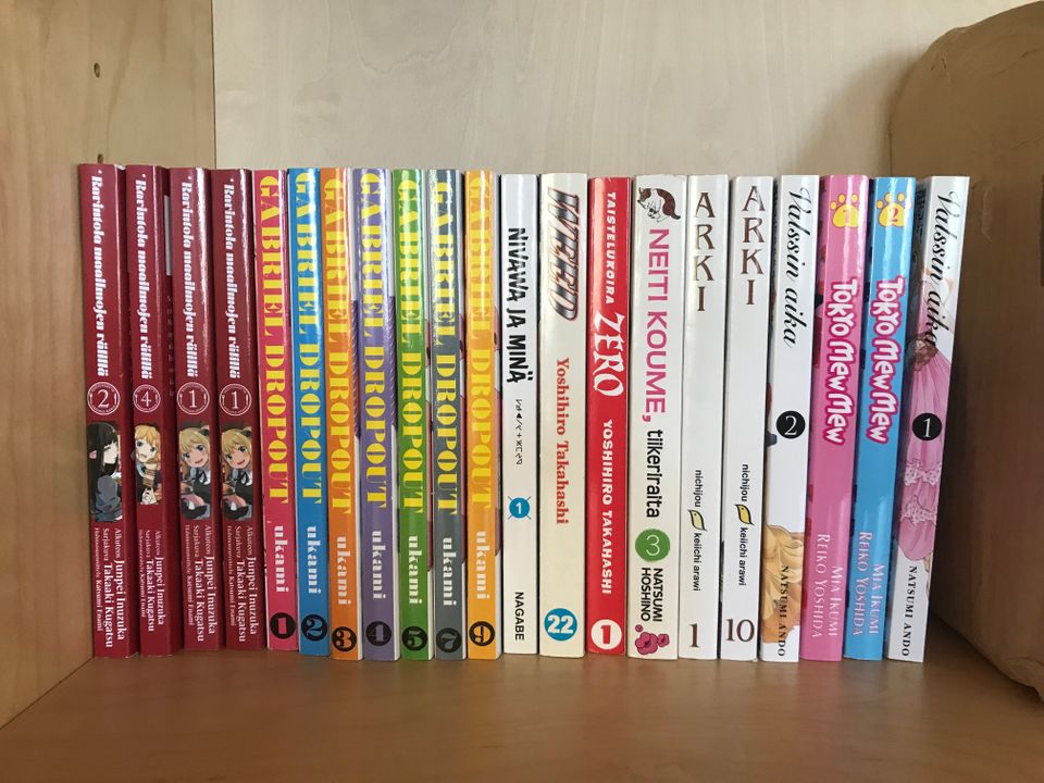 Manga kirjat