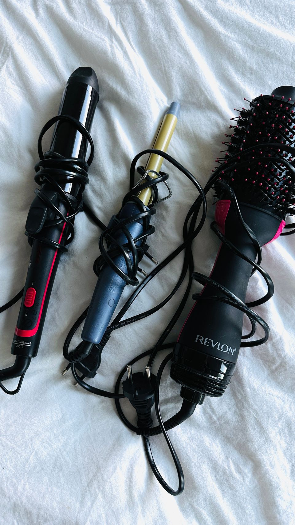 curling iron Roventa for creating large curls