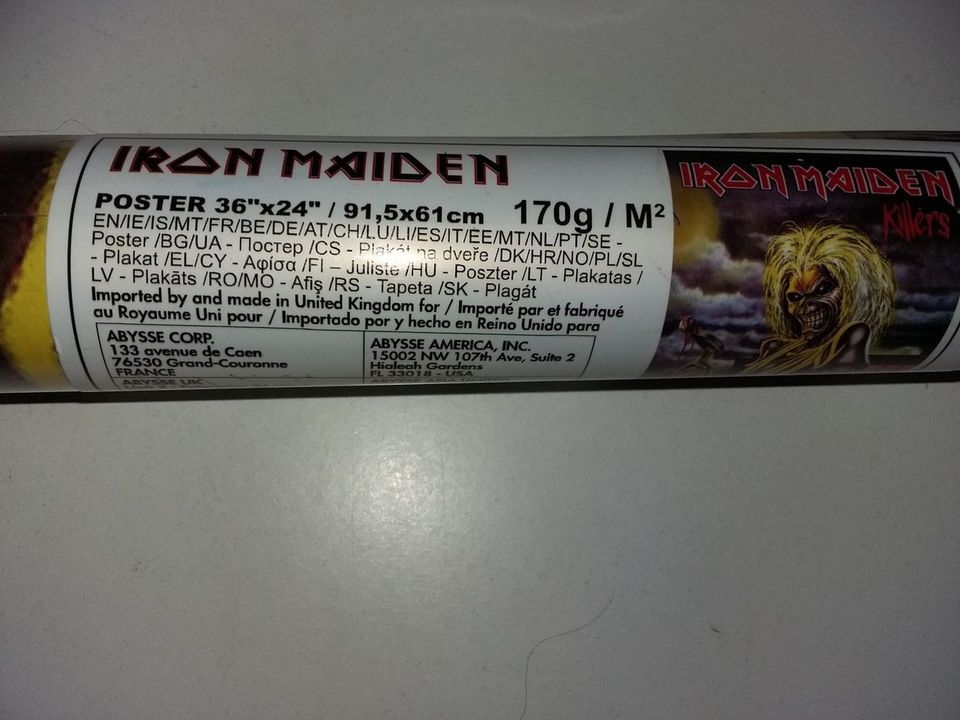 Iron Maiden Killers juliste