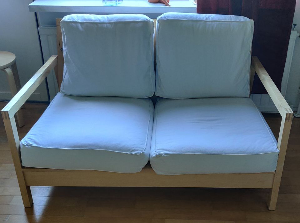 IKEA Lillberg puinen sohva 128 cm