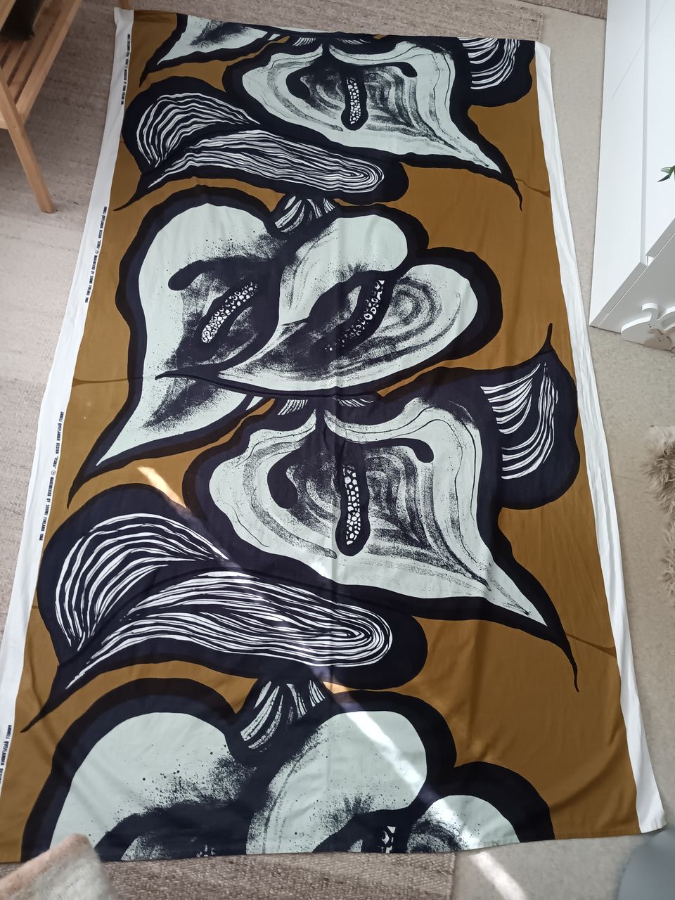 Marimekko "vehka" 1968 verho, koko:138x230cm