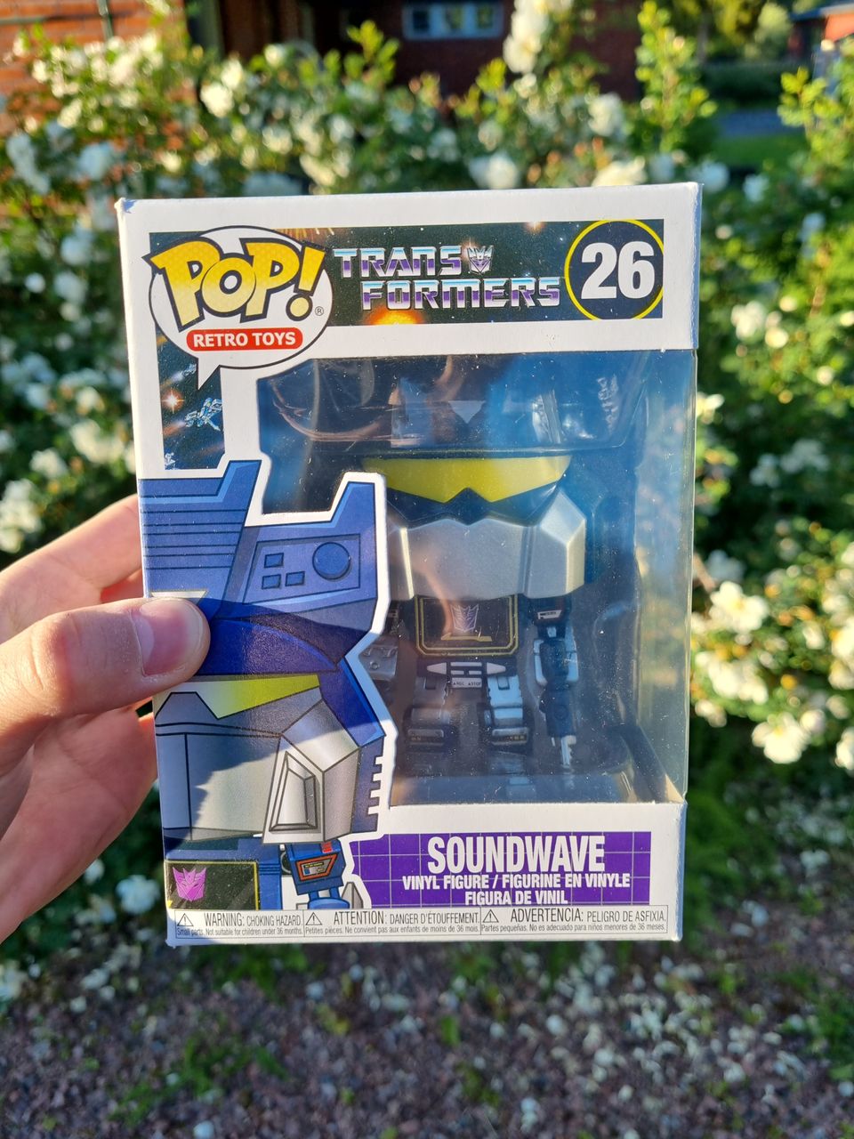 Transformers Soundwave Funko Pop figuuri