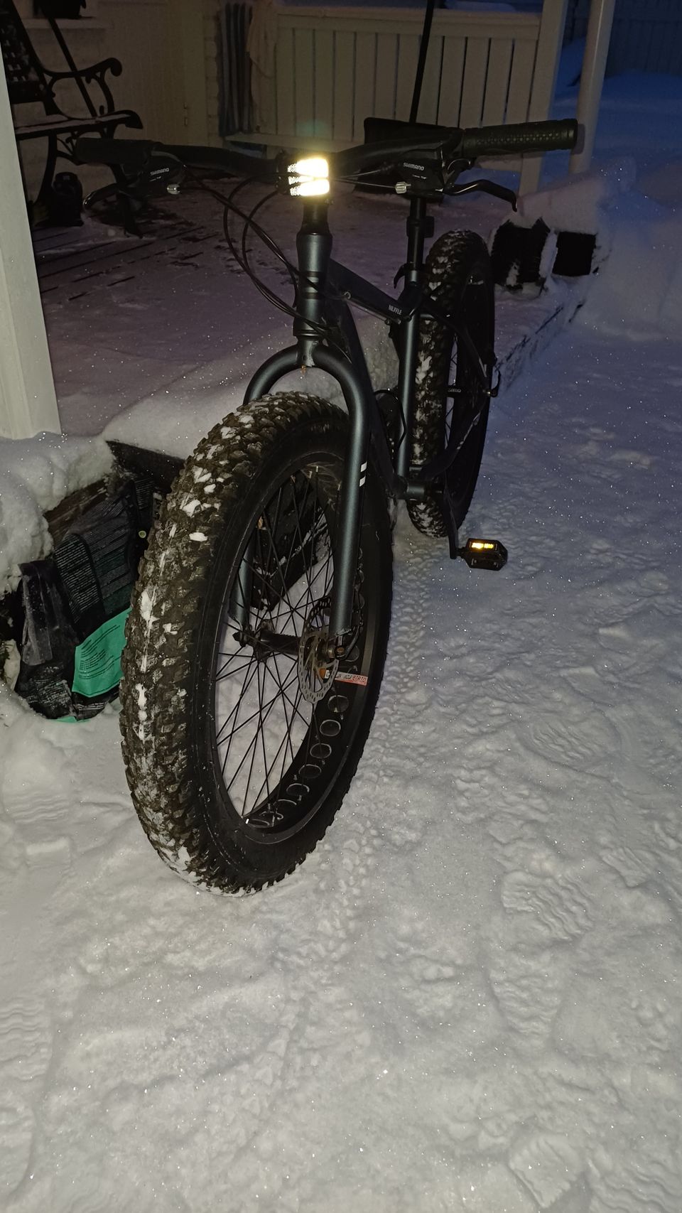 Myydään 26" fatbike