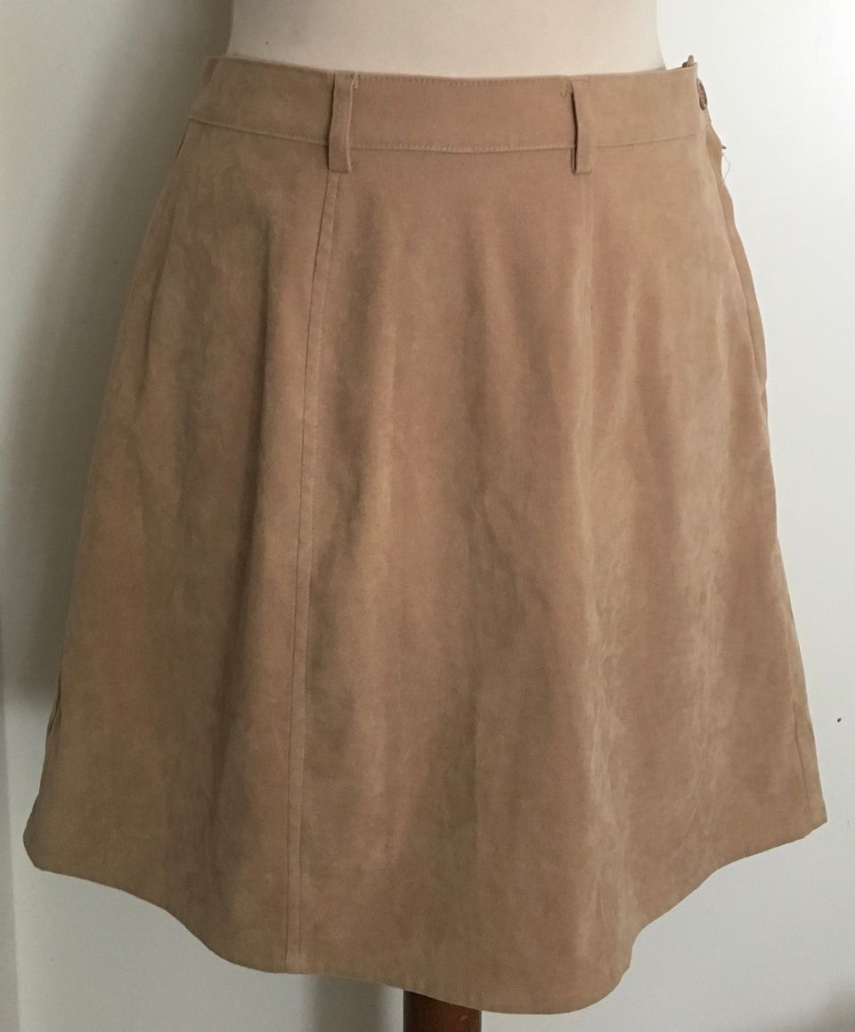 Vero moda beige vaaleanruskea mokkamainen hame 40