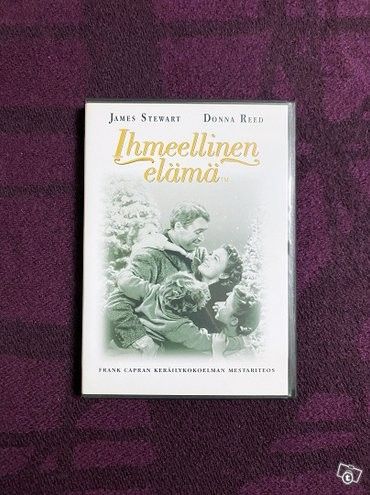 Ihmeellinen on elämä DVD James Stewart Donna Reed