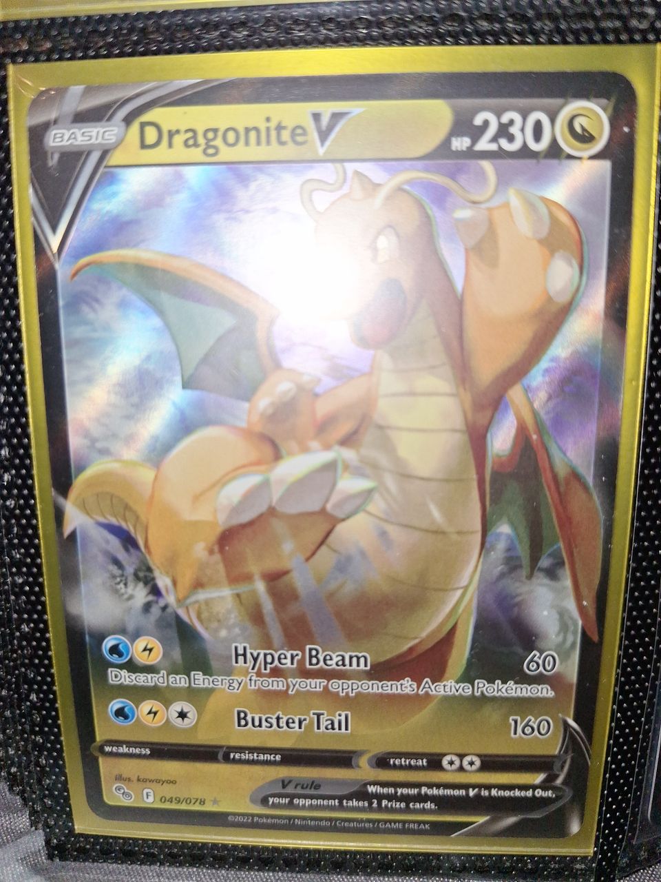 Pokemon Dragonite V 049/078