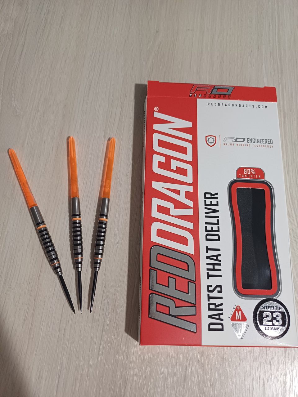 Red Dragon Amberjack 90% 23g darts