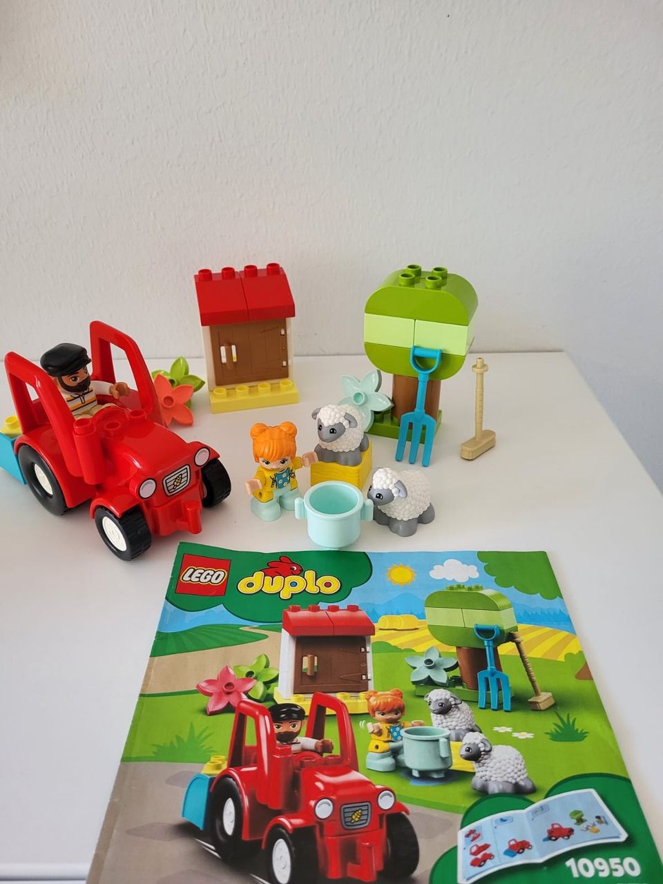 Lego duplo maatilan traktori ja eläimet 10950