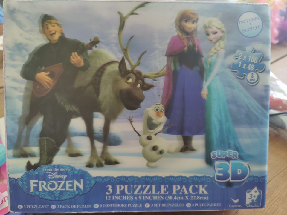 Frozen 3D palapelipaketti