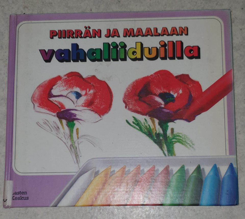 Piirrän ja maalaan vahaliiduilla