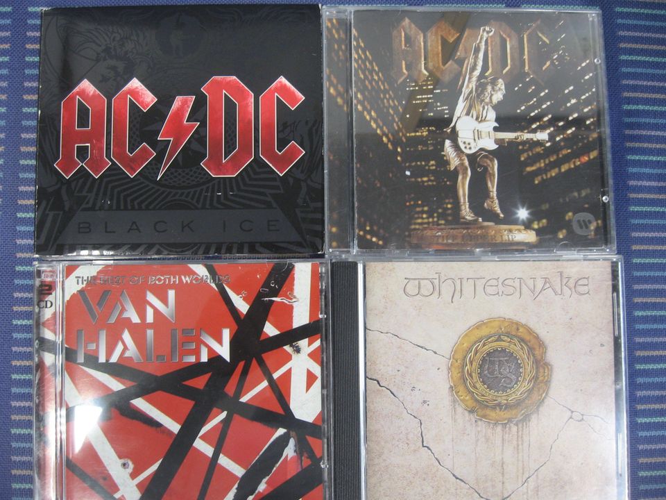 AC/DC, Van Halen, Whitesnake, CCR, Ramones, Nits